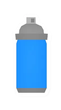 Dodge Blue Vehicle Spraypaint