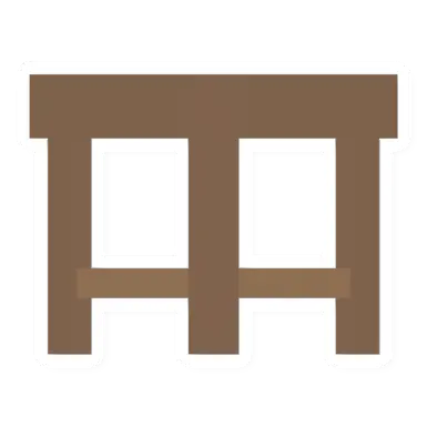 Triangular Wooden Platform