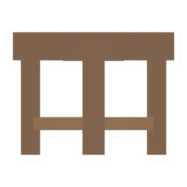 Wooden Triangle Platform Hole