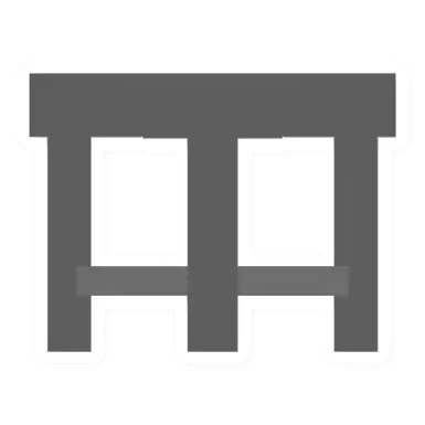 Concrete Triangle Hole Platform