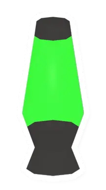 Green Lava Lamp