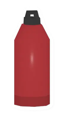 Red Refillable Bottle
