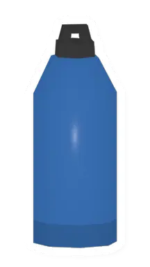 Blue Refillable Bottle