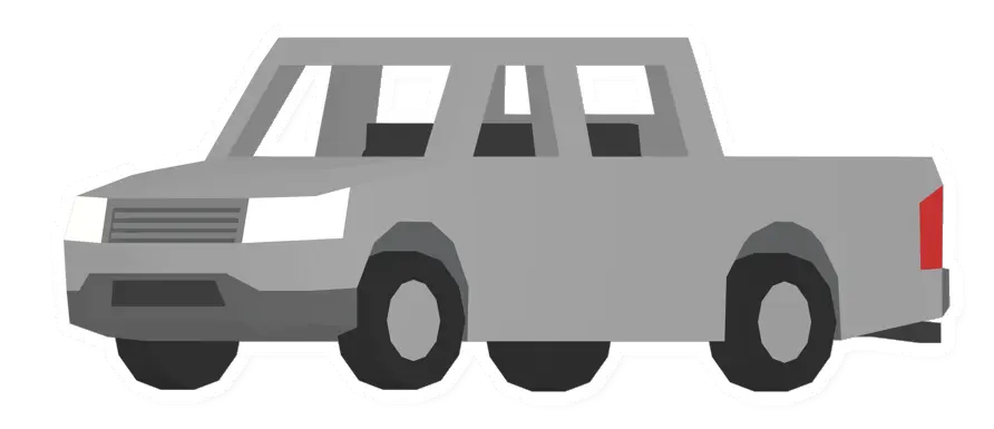 Unturned Pickup Truck barricade icon