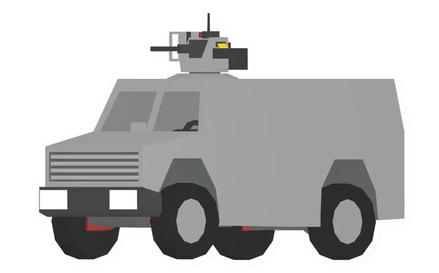 Unturned High Armor MRAP barricade icon