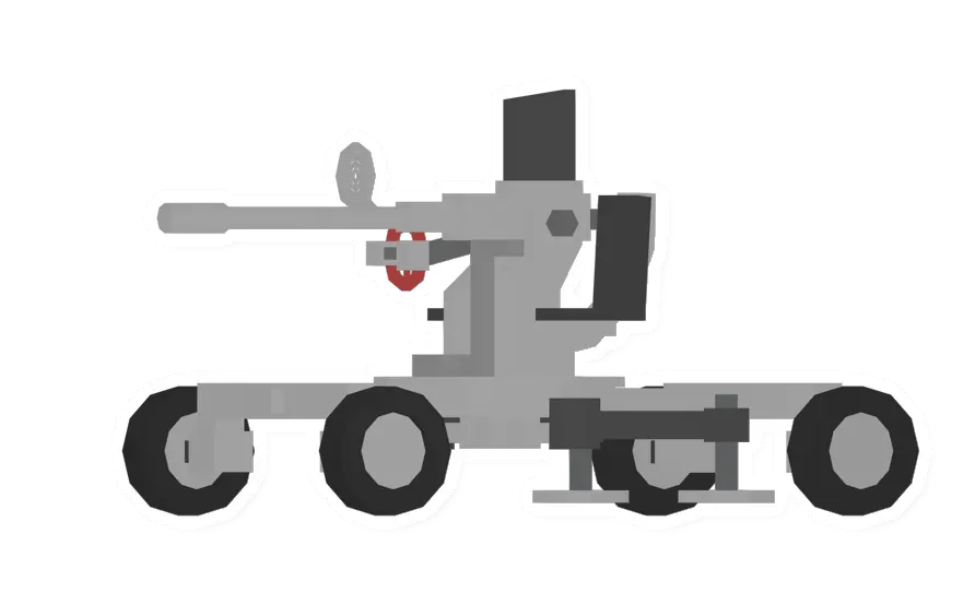 Unturned Anti-Aircraft Gun barricade icon