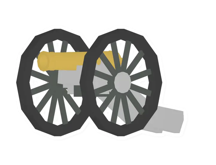 Unturned Birch Old-Fashioned Cannon barricade icon