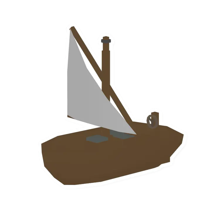 Unturned Maple Fishing Ship barricade icon