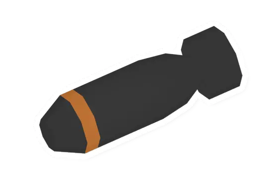 Unturned High Weight Aircraft Bomb magazine icon