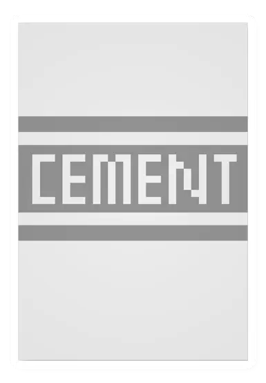 Unturned Cement Bag supply icon