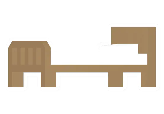 Unturned Exquisite Bed barricade icon