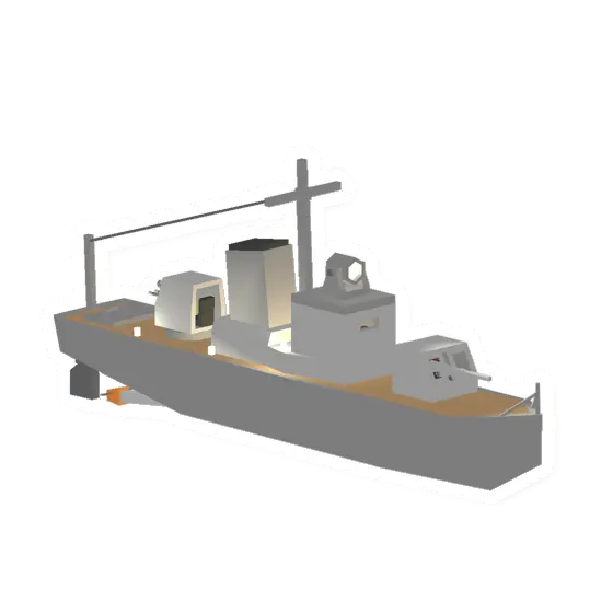 Unturned Gunboat vehicle icon