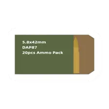 5.8x42mm DAP87 30pcs Ammo Box