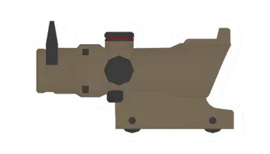 Trijicon ACOG TA01NSN 4x Scope Desert (Iron Sights)