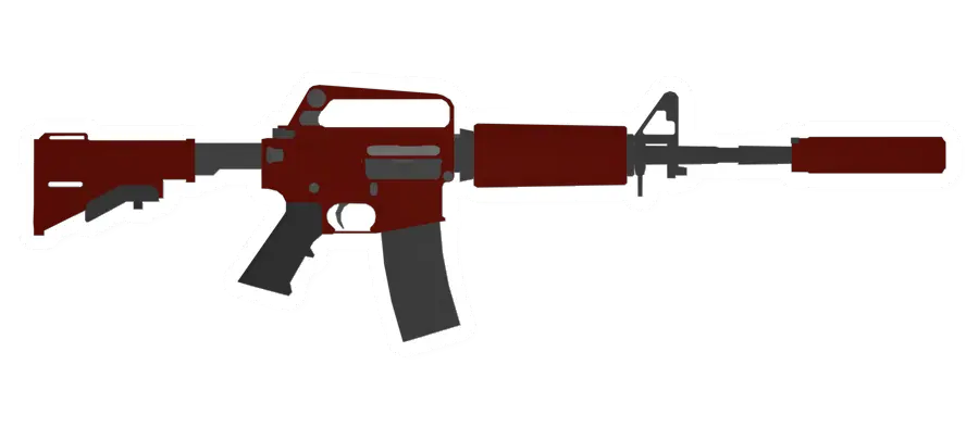 XM4 Crimson Assault Rifle