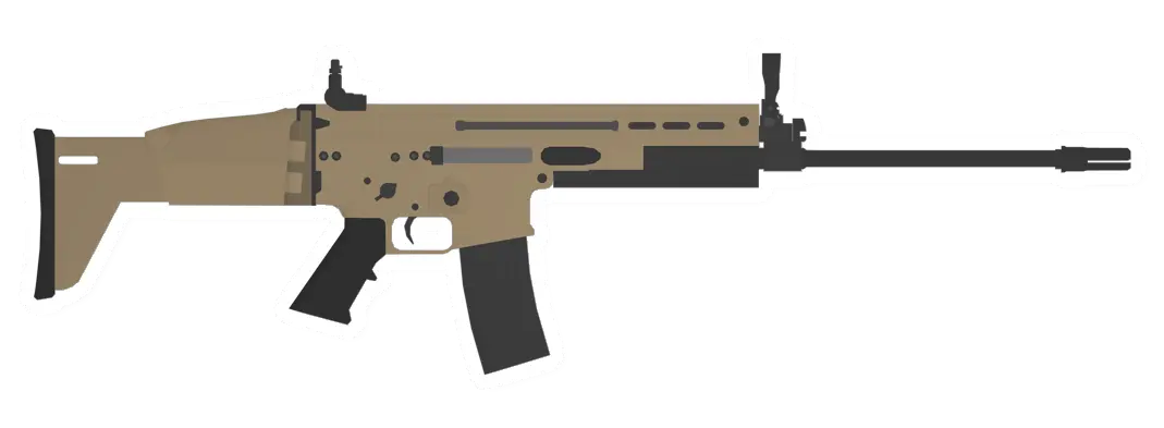 SCAR-L Long Barrel Assault Rifle