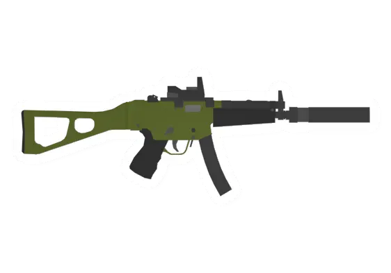 MP5 Puck Submachinegun