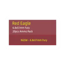 6.8x51mm Fury 20pcs Ammo Pack