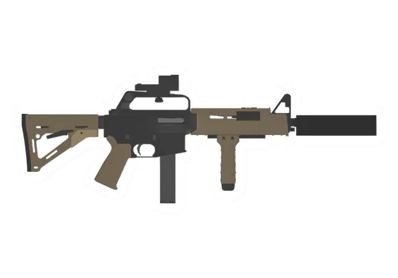 R0635 Magpul Submachinegun