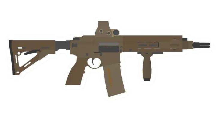 HK416A5 Short Desert Assault Rifle