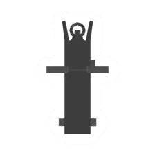 HK XM8 Carbine Folding Iron Sights