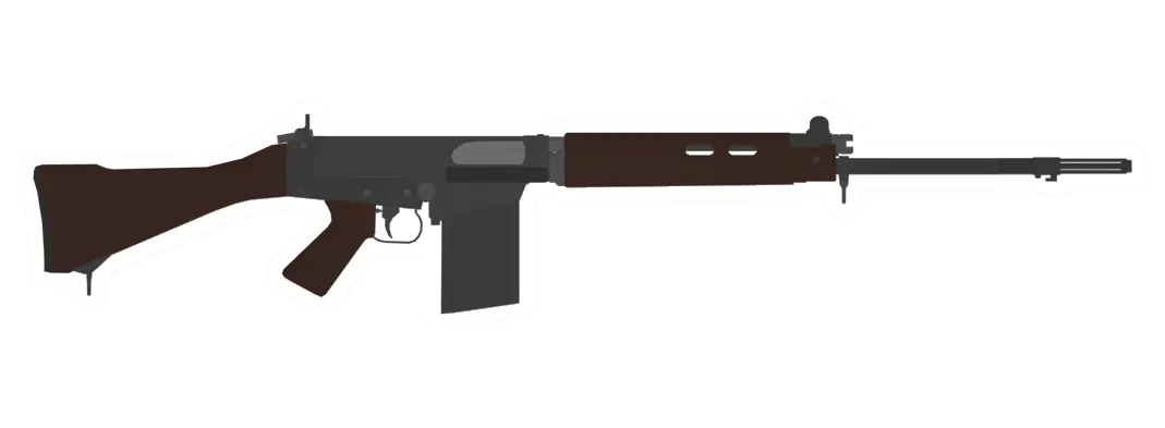 L1A1 SLR (Enfield) Designated Marksman Rifle