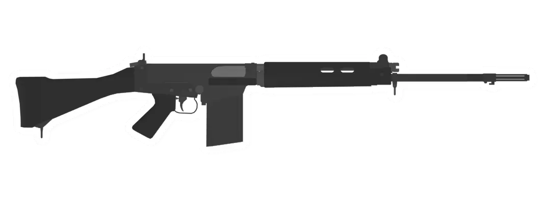 L1A1 SLR (Enfield) Black Designated Marksman Rifle