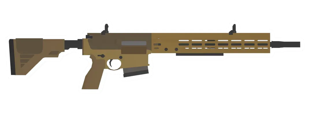 M110A1 CSASS Designated Marksman Rifle