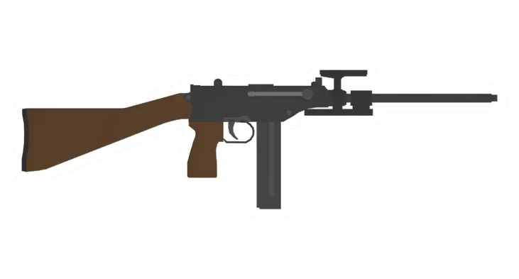 SA361 Skorpion Long Submachinegun