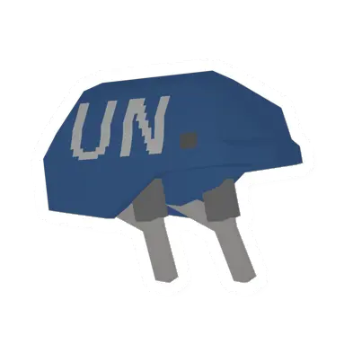UN Bulletproof Helmet