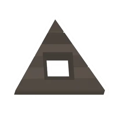 Wooden Triangle Hole
