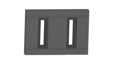 Metal Vertical Window