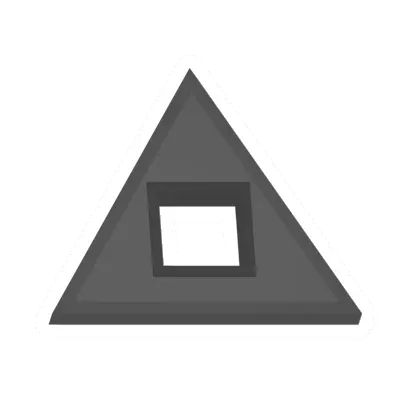 Metal Triangle Hole