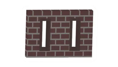 Brick Vertical Window