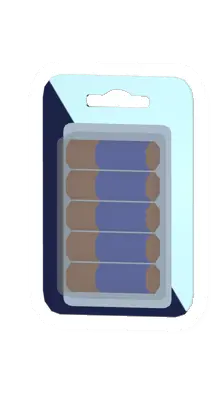 Packed battery