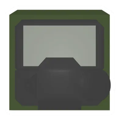 Antique Military Biohazard Hood