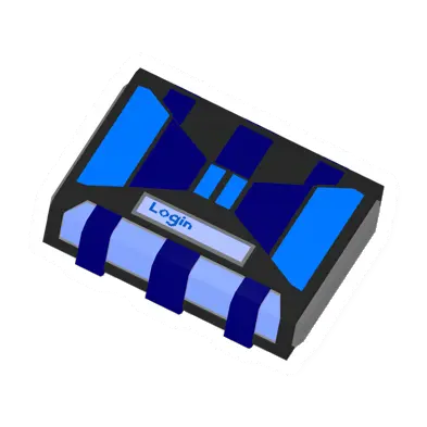 Neon Blue Signal Box