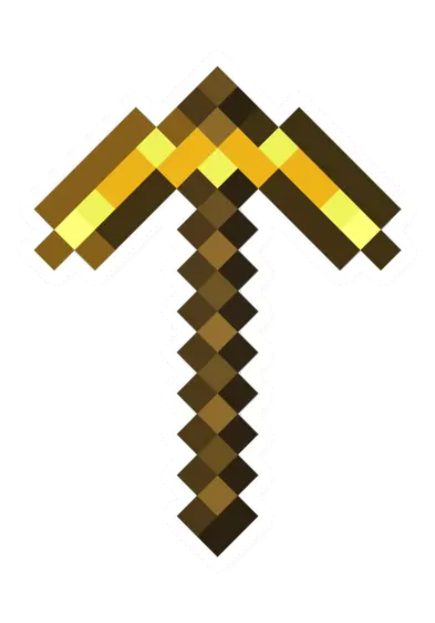 is a dick gold pickaxe