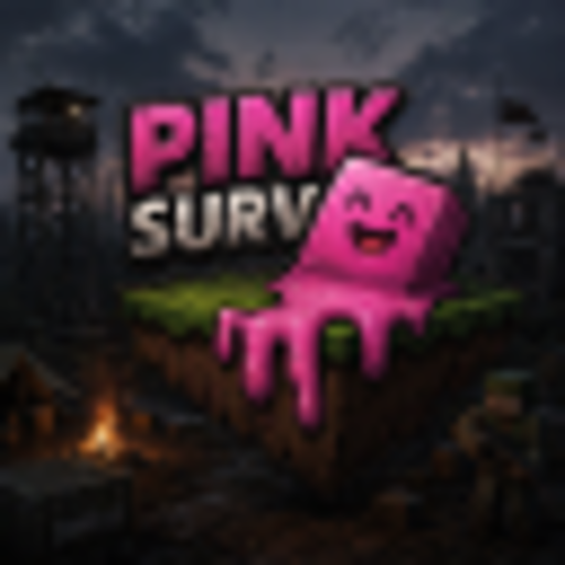 Pink Survival PVE ★ EU ★ Anti Raid ★ Chill server icon