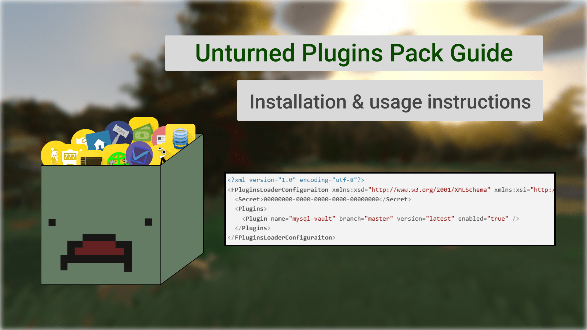 Unturned Plugins Pack Guide