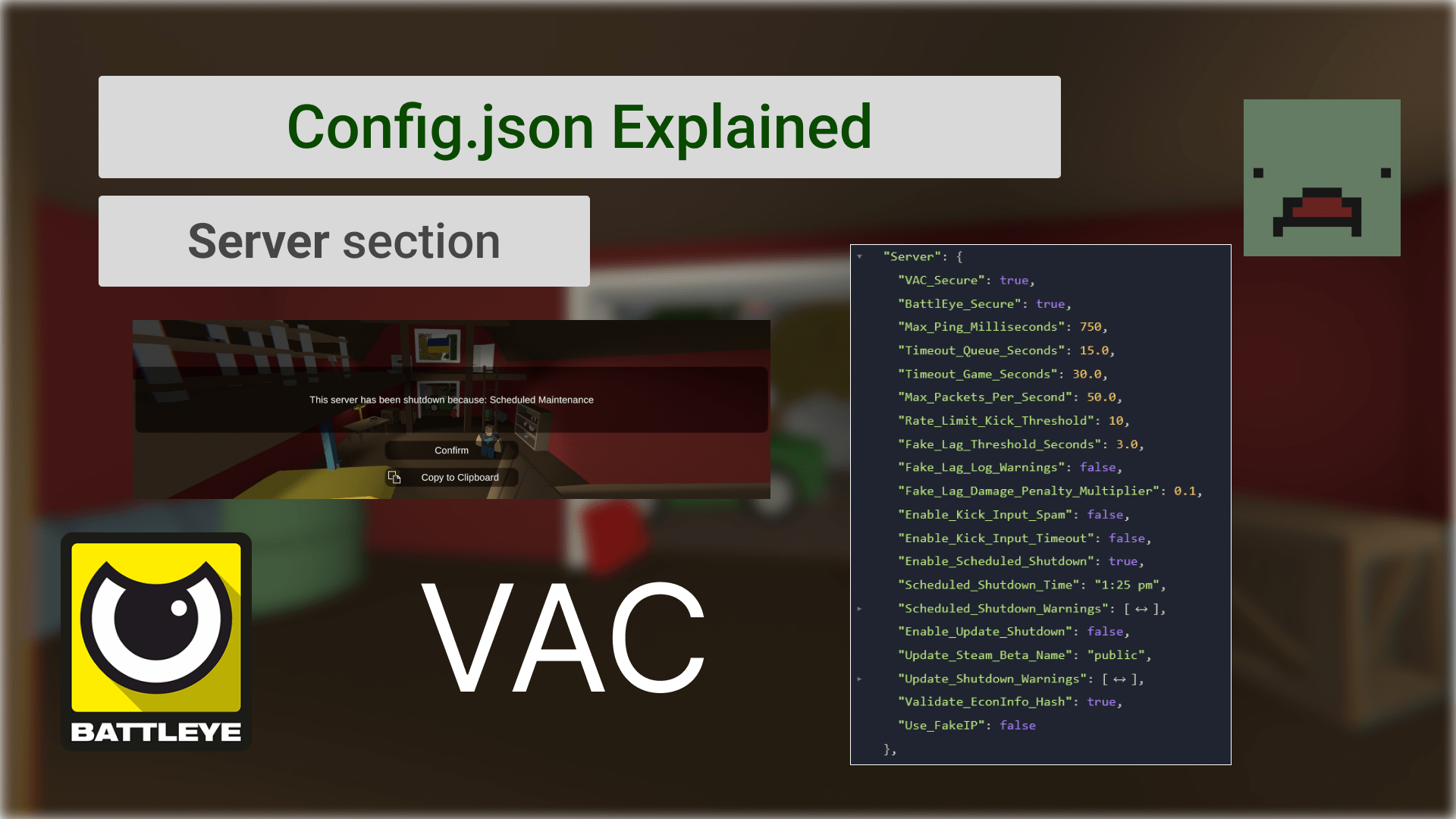 Config.json Explained: Server section