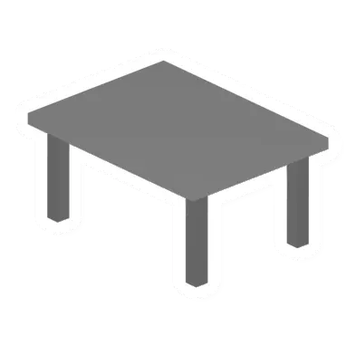 Metal Rectangular Table